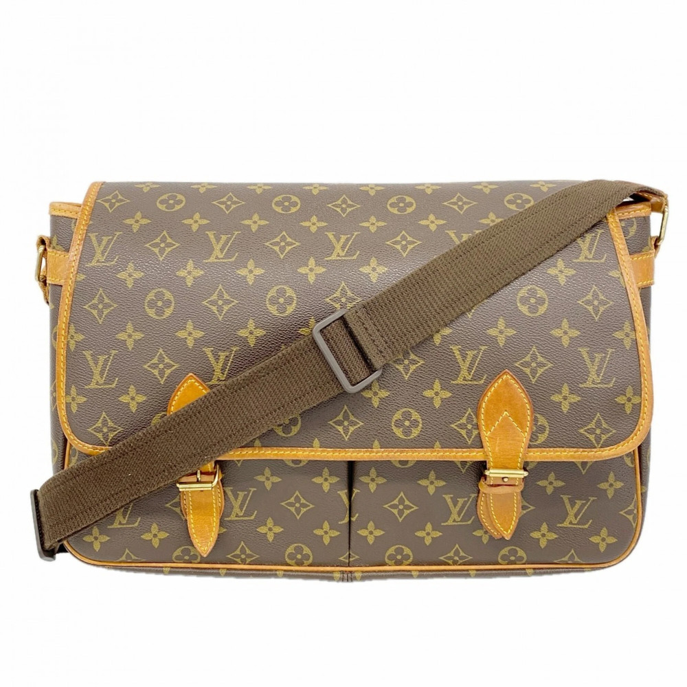 LOUIS VUITTON Brown Monogram Shoulder Bag